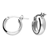 Medium Bold Curve Hoops