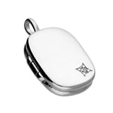 Oblong Locket Necklace