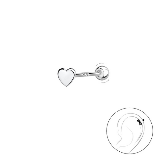 COMING SOON - Heart Cartilage Stud