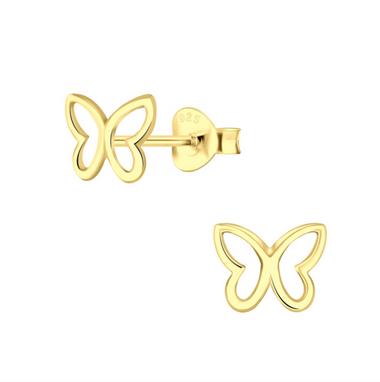 COMING SOON - Golden Butterfly Stud Earrings