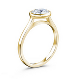 Oval Diamond Engagement Ring
