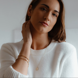 Curve Bangle in Gold
