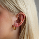 Illusion Double Ear Cuff in Gold