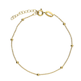 Micro Satellite Bracelet in Gold