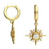 Sunrise Huggie Hoops in Gold (Copy)