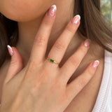 Tahiti Baguette Ring in Gold