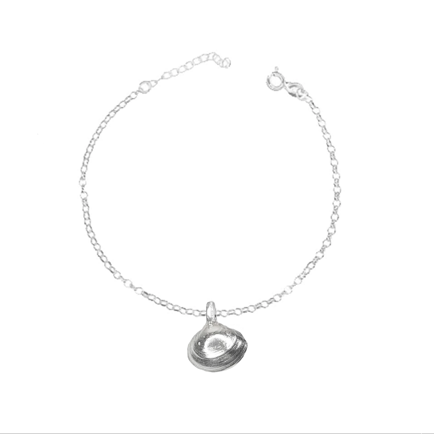 Signature Clam Shell Anklet