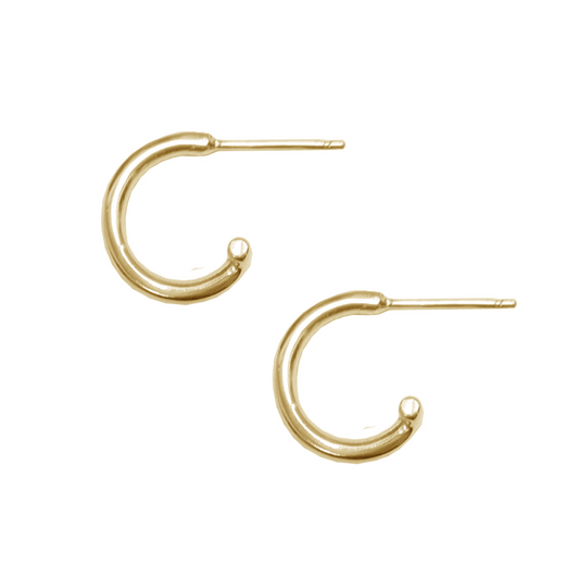 Signature Gold Baby Hoops