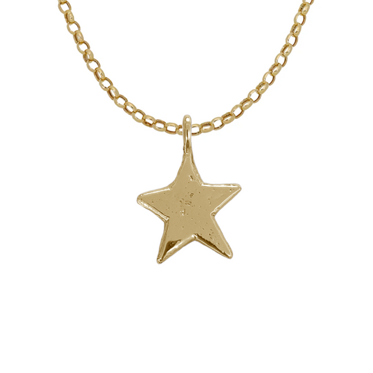Signature Gold Maxi Star Necklace