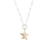 Signature 9ct Gold Midi Star Trace Chain