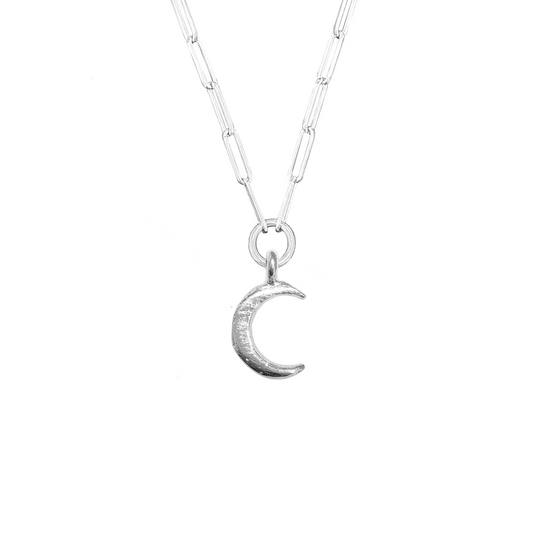 Signature Midi Moon Trace Necklace