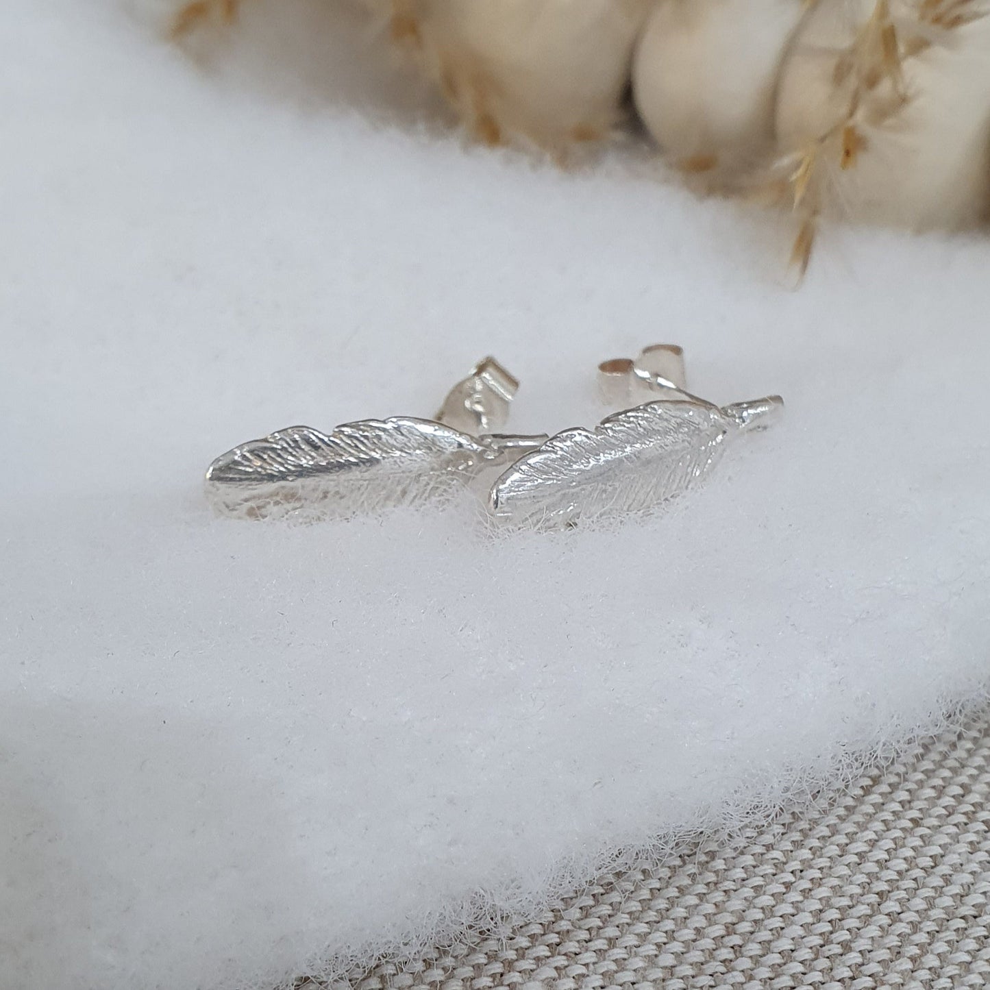 Signature Feather Studs