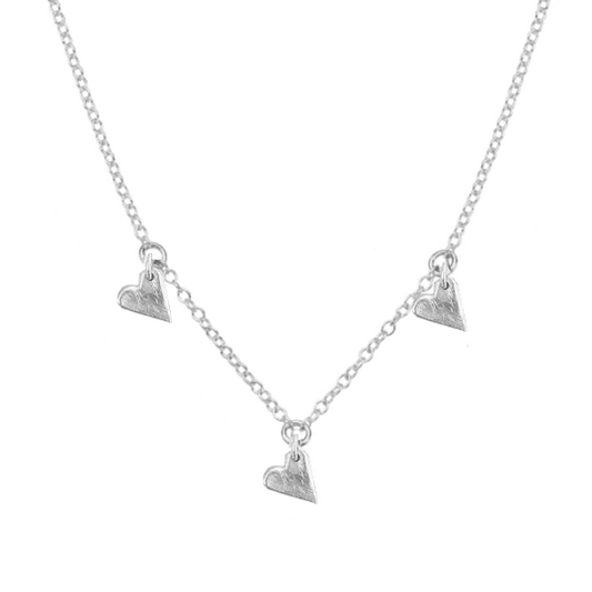 Signature Three Heart Necklace