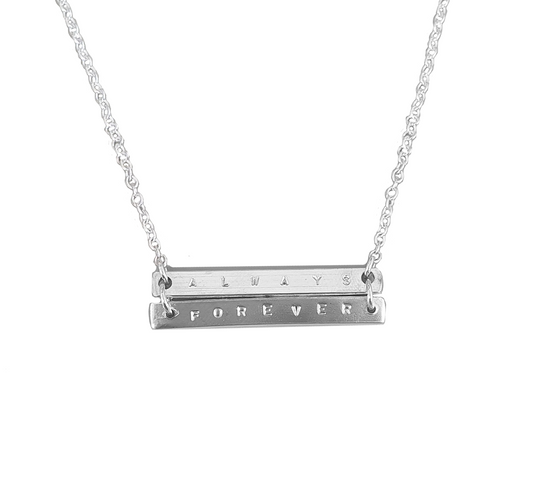 Signature Double Bar Necklace