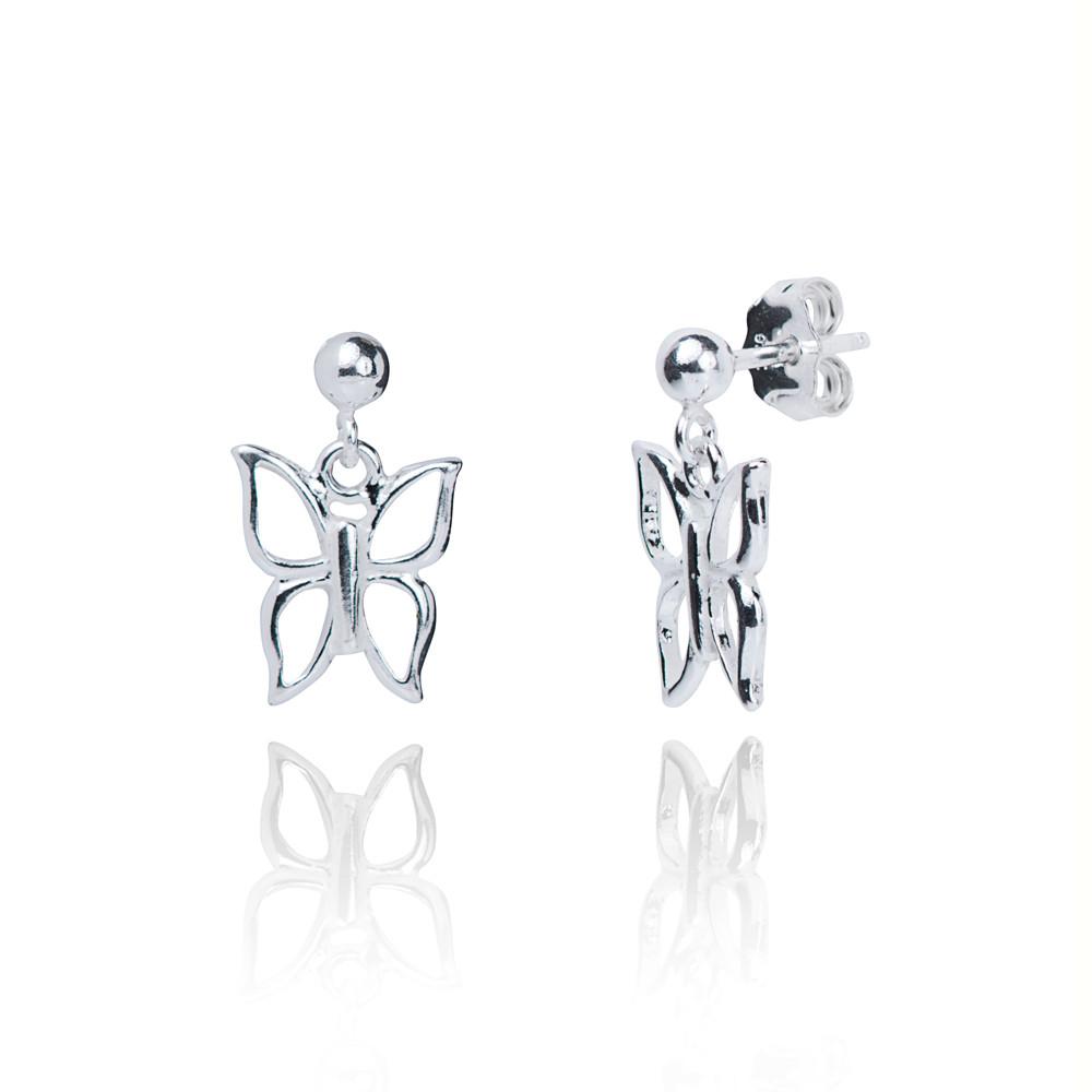 Pippa Silver Charm Earrings