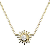 Sunshine Necklace in Gold