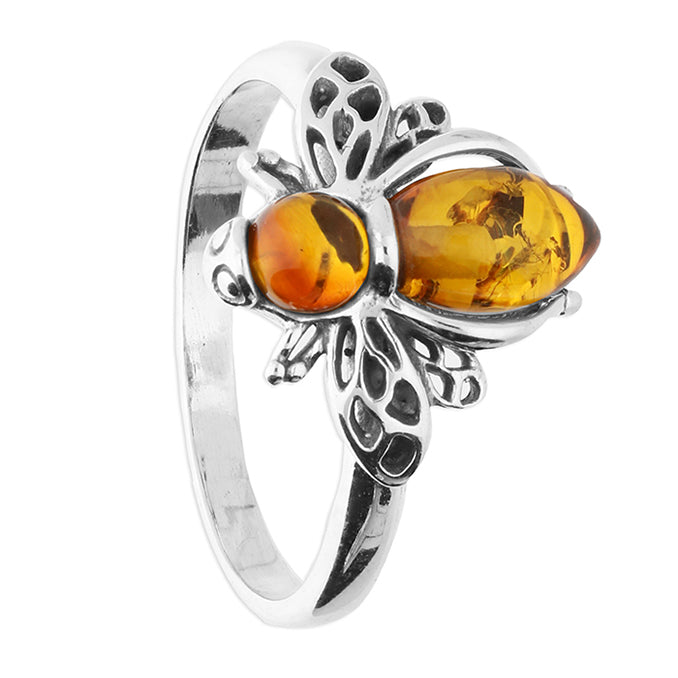 Amber Bee Ring