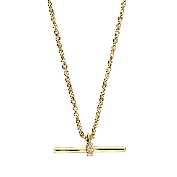 Dainty T-Bar Necklace