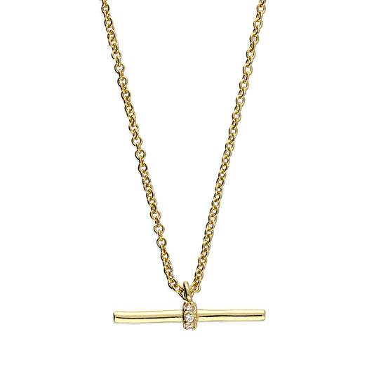 A&A Dainty T-Bar Necklace