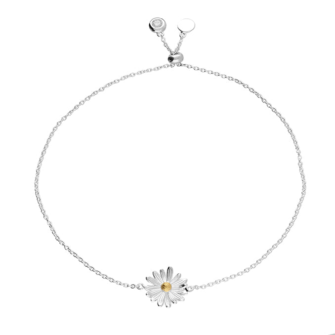 Spring Daisy Slider Bracelet