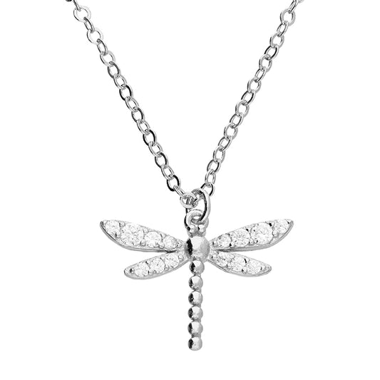 Sparkle Dragonfly Necklace