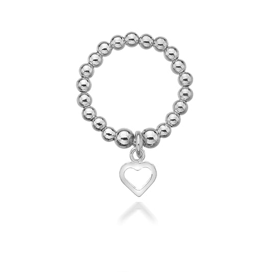 Annabelle Open Heart Ring