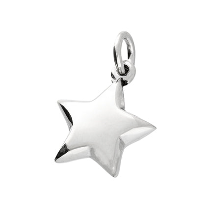 Puffed Star Necklace