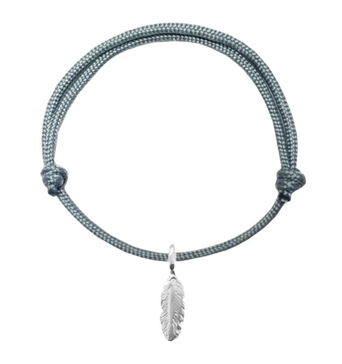 Signature Mini Feather Rope Bracelet