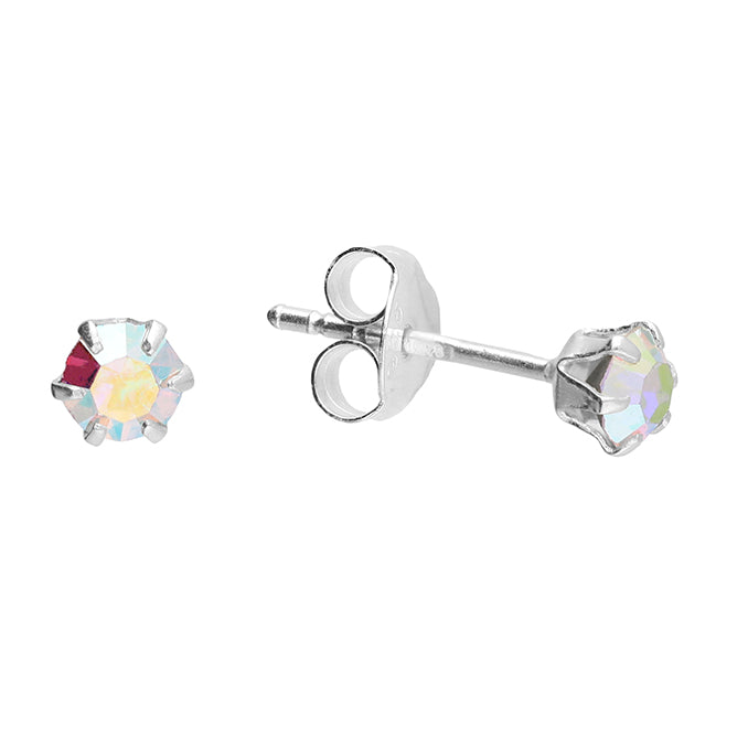 Rainbow Crystal Studs