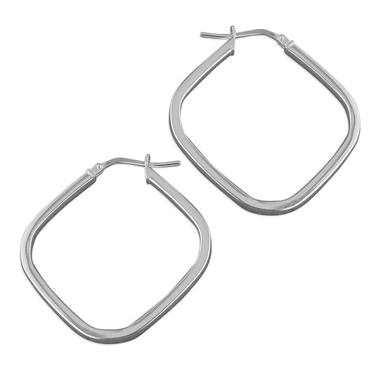 Statement Square Hoops