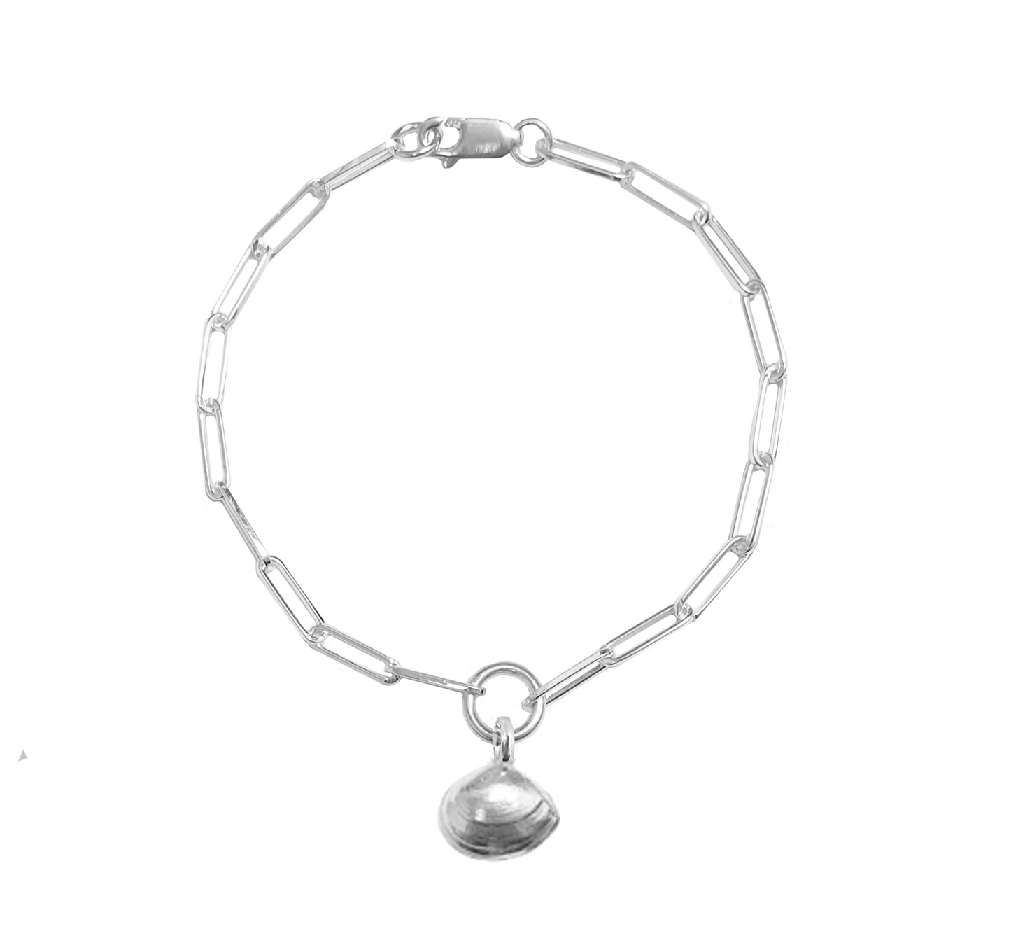 Signature Clam Shell Trace Bracelet