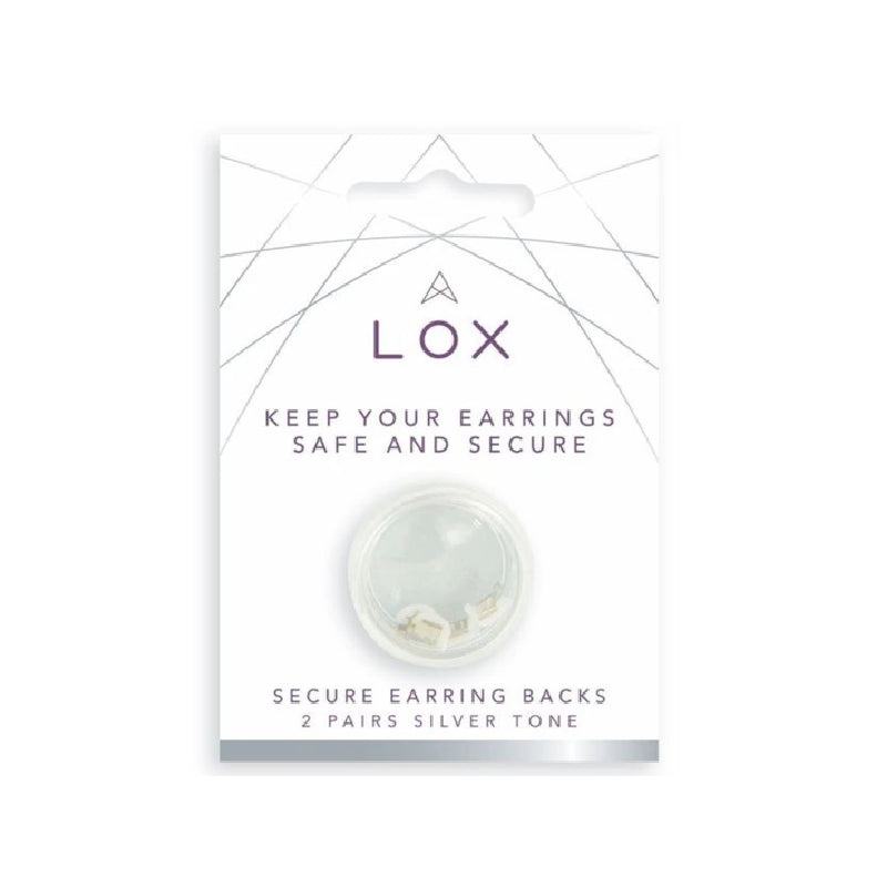 Lox Silver Earring Backs