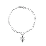 Signature Midi Amore Heart Trace Bracelet