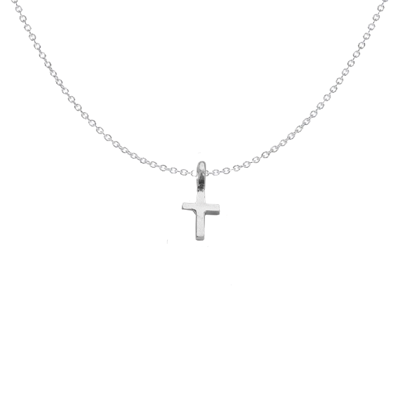 Signature Mini Cross Necklace