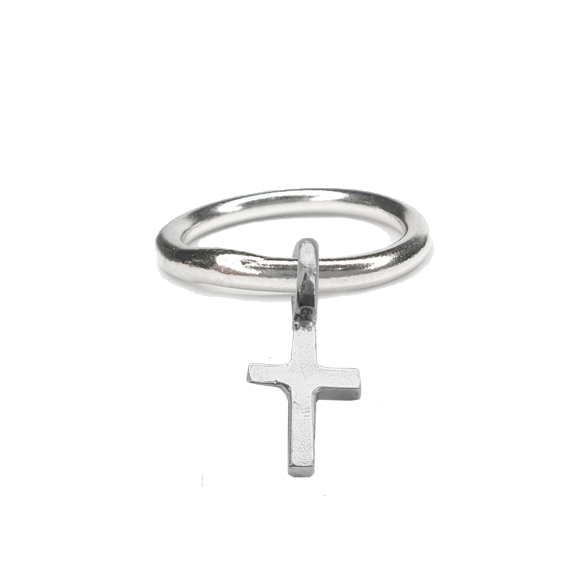 Signature Mini Cross Ring