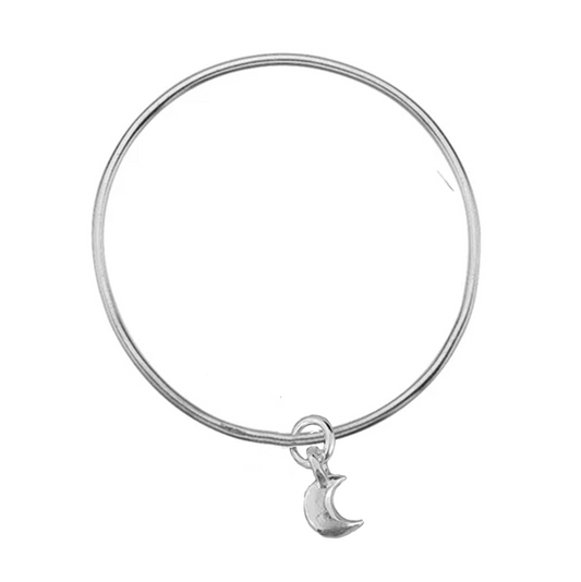 Signature Mini Moon Bangle