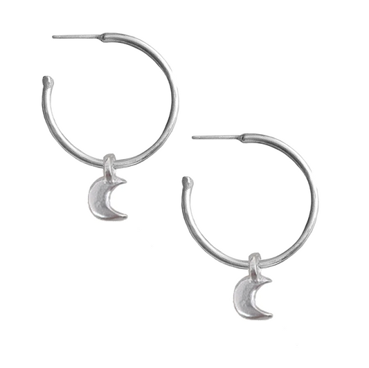 Signature Mini Moon Hoops
