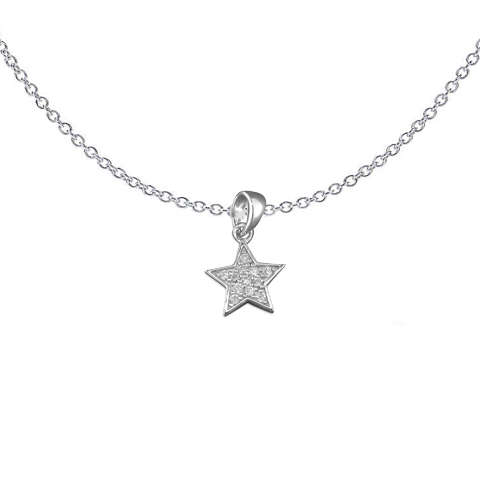 Mini Sparkle Star Necklace