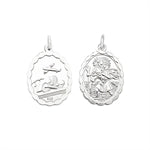 Oval St Christopher Necklace