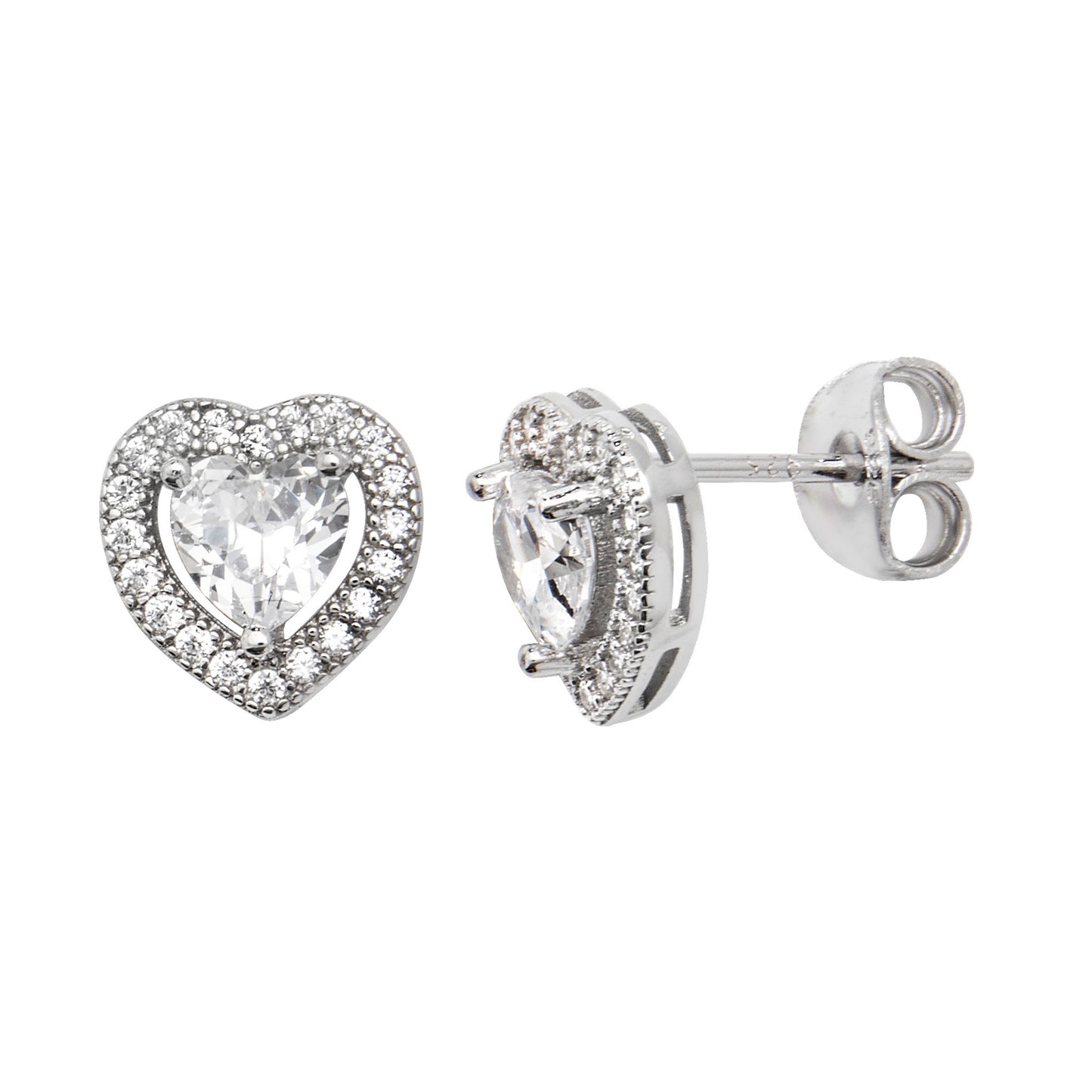 Aurora Heart Earrings